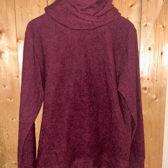 Twenty Montreal Maddux Medium Heathered Drawstring Hoodie in Hero Red - Picture 5 of 6